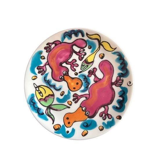 Australian Fine China by Katsul Round Palte Dinnerware Porcelain Microwave Safe - Picture 1 of 3